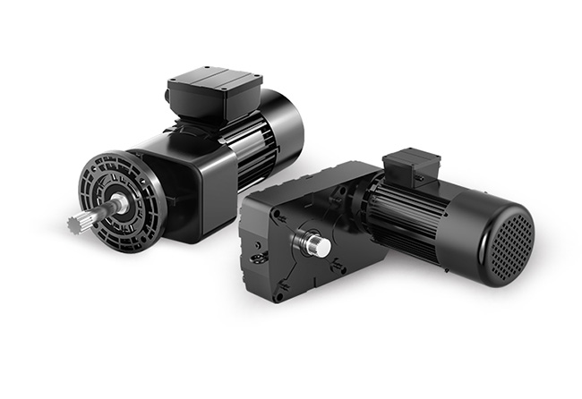 Gear-motor for crane traveling