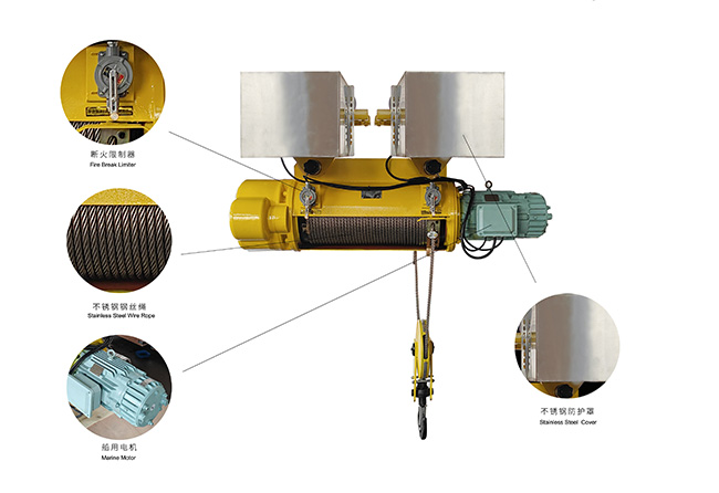 Marine Hoist (Offshore Purpose)