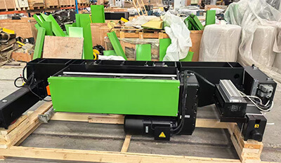 25t Double Girder Hoist Test Done