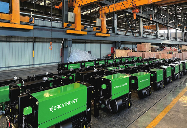 Single Girder Hoist-Low Headroom